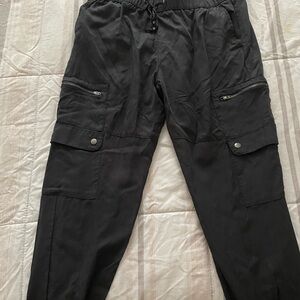 Black Cargo Pants for Women
